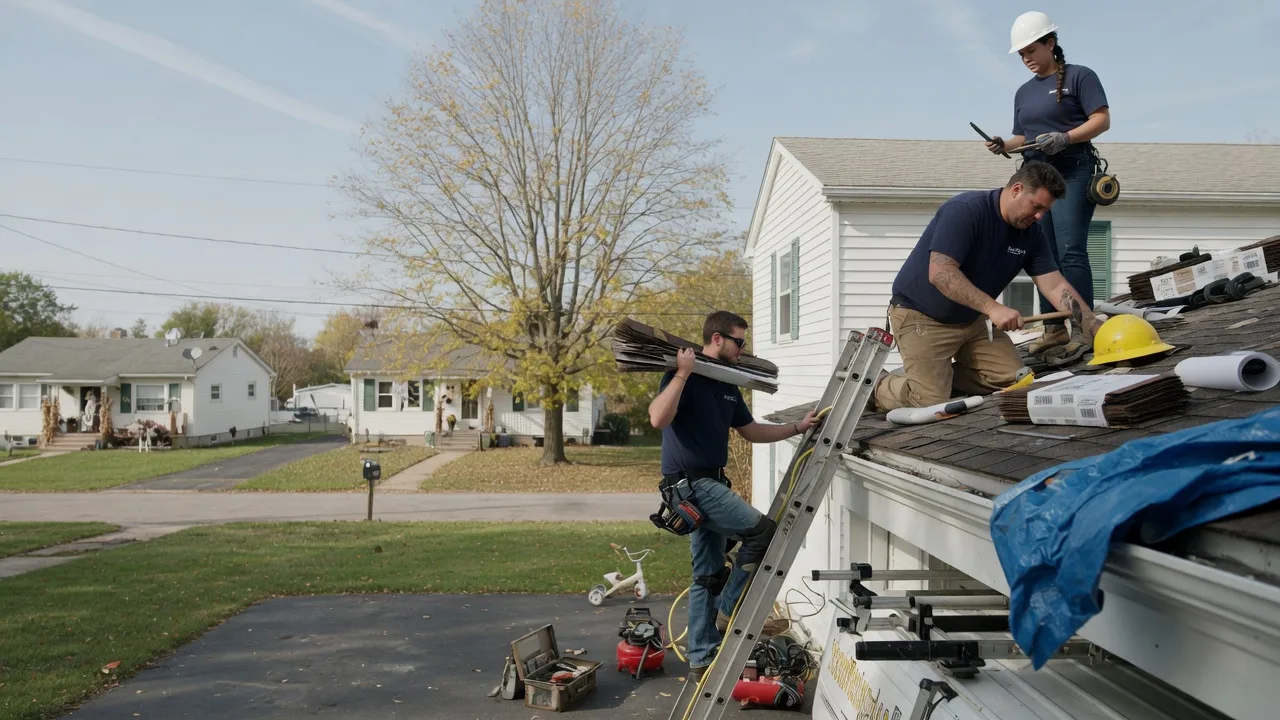 Local Roofing Contractors in Casstown, OH near me